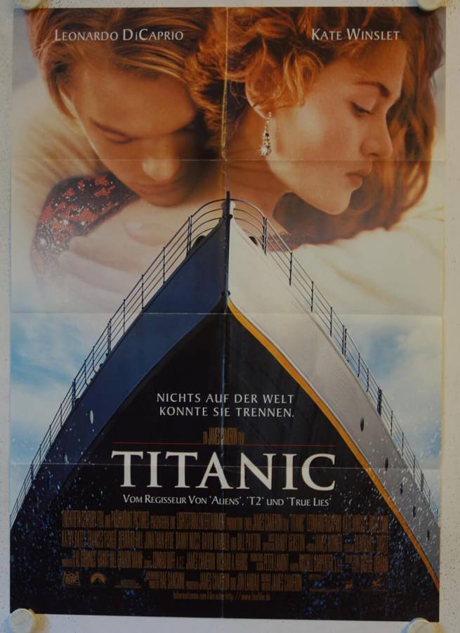 Titanic original release german movie poster